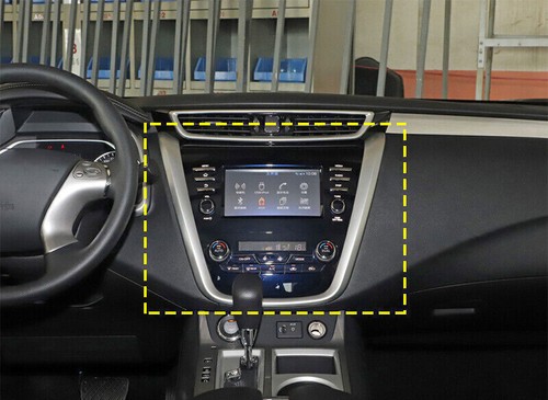 For Nissan Murano 15-24 Carbon Fiber Console Navigation AC Switch Panel Trim 1PC - Bild 6 von 12