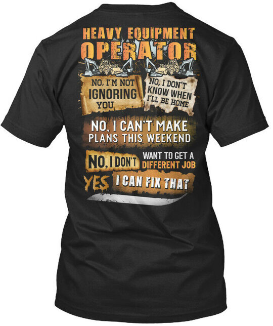 Operator No, T-shirt Made In The Usa Size S To 5xl