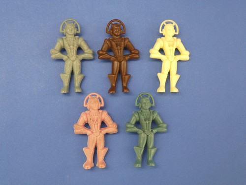 1950s VINTAGE FIVE ARCHER SPACE BOYS HARD PLASTIC - ULTRA RARE . - Picture 2 of 9