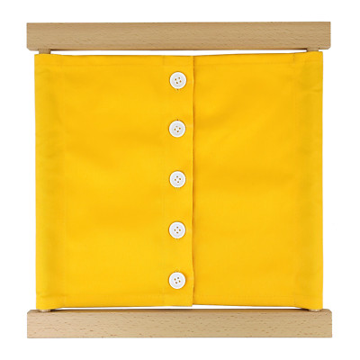 Small Buttons Dressing Frame - IFIT MONTESSORI PRACTICAL LIFE MATERIAL