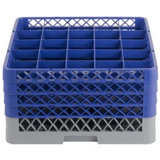 Commercial Dishwasher Machine 25 Cup Glass Tray Rack 4 Extenders Dishwashing