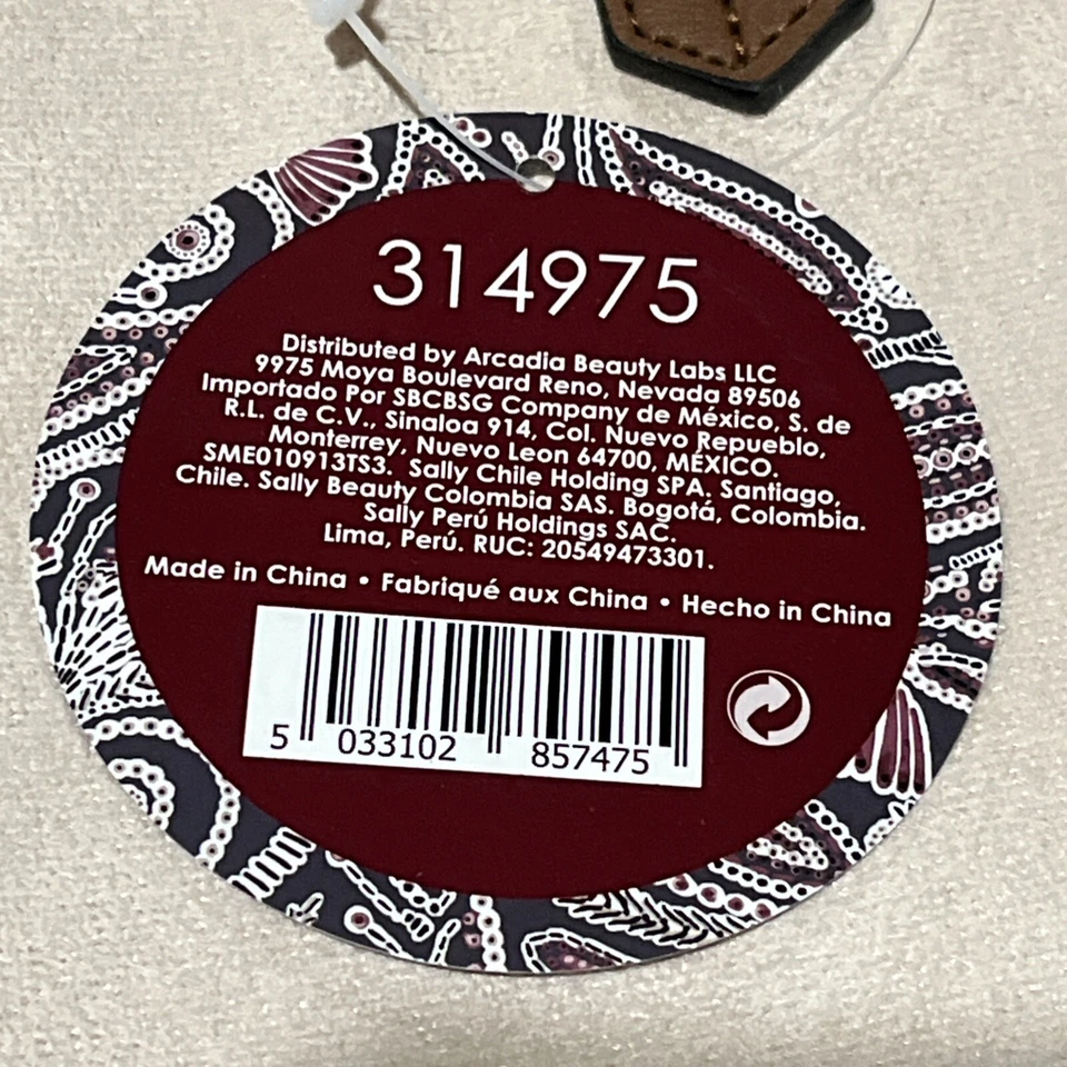 Arcadia Beauty Labs Braided Bohemian Tote Bag Purse Off White 314975. 18x11x5 - Image 4 of 4