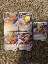 ***Rare*** Naruto Uzumaki 5 Card Lot CCG