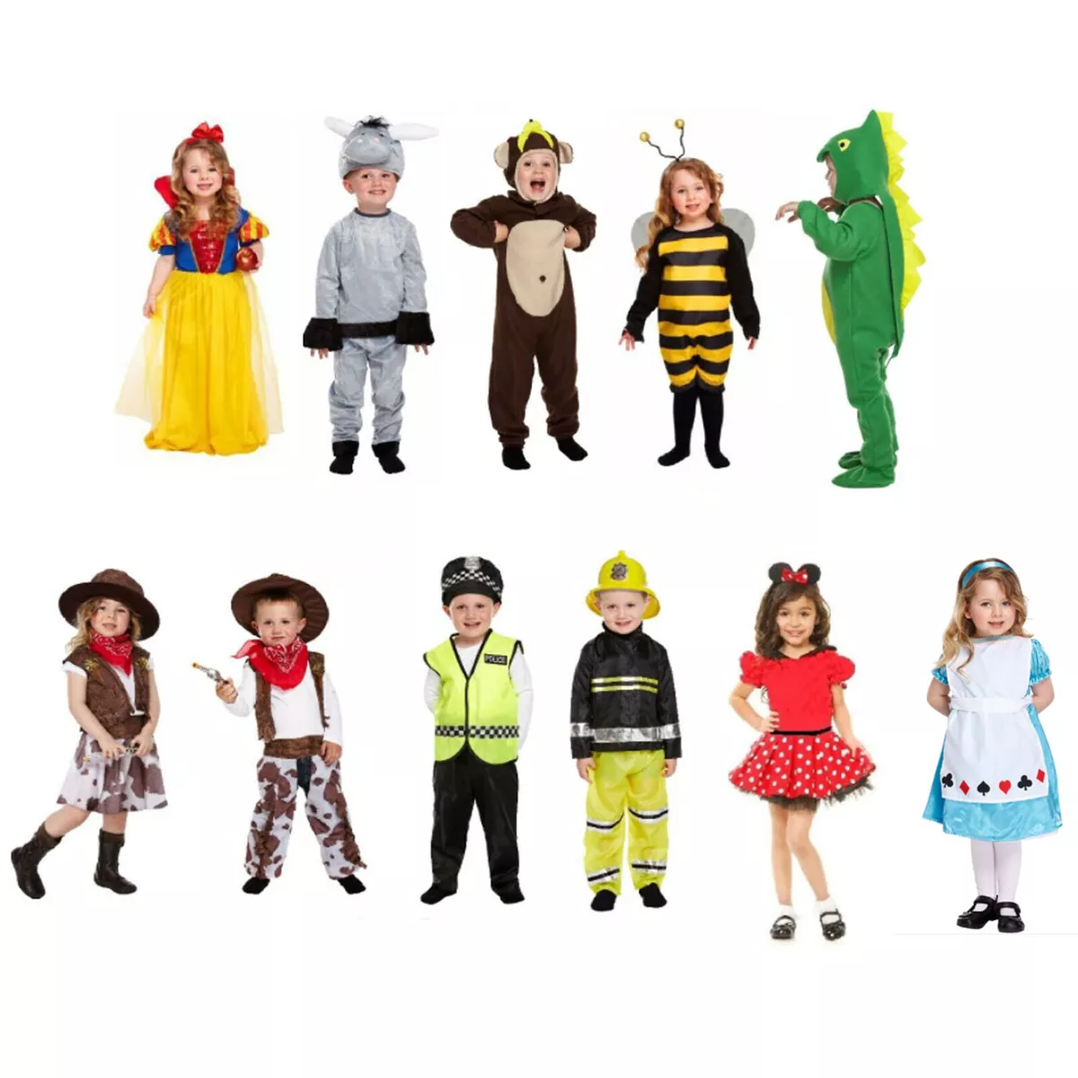 TODDLER FANCY DRESS COSTUME Up Kids Children Outfit Age 2-4 Party Boys  Girls UK | eBay