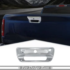 Fit For 2019-2024 Dodge Ram 3500/2500/1500 ABS Chrome Tailgate Handle Cover Trim