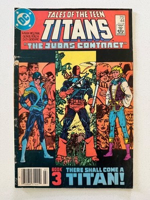 DC Comics Tales of the Teen Titans #44 (1984) The Judas Contract Deathstroke