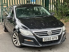 VW PASSAT CC 2010 FRONT BONNET LC9X BLACK