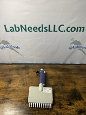 NICE Rainin Pipet-Lite 12 Channel Multichannel L10 Pipette LTS calibrated Sep 25