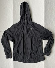 Nike Windrunner Hooded Jacket Black Full Zip ...