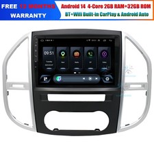 für Mercedes Vito W447 Android Auto CarPlay DAB Autoradio Bluetooth GPS Sat Nav für Mercedes Vito W447 Android Auto CarPlay DAB Autoradio Bluetooth GPS Sat Nav