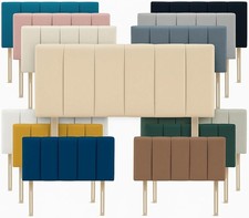 Luxury Portland Headboard Elegant design Plush Velvet 20" Divan Bed