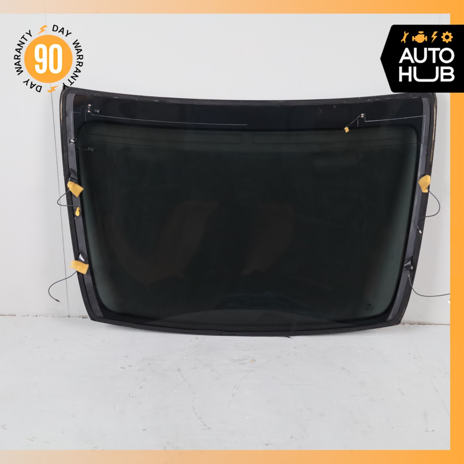 12-17 Bentley Continental GT Coupe Rear Windshield Wind Shield Glass OEM