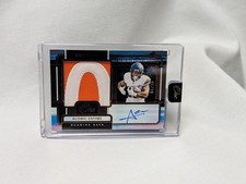 2024 Panini One Football Audric Estime Rookie Patch Auto Denver Broncos /15 RPA