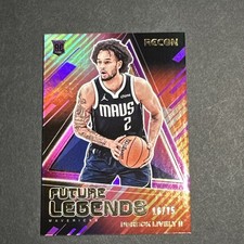 2023-24 Panini Recon Future Legends Purple #9 Dereck Lively II /75 RC Mavericks