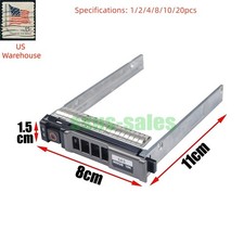 Lot 2.5-inch NRX7Y Hard Drive Tray for Dell M530 M630 M830 M820 R930 R720XD T640