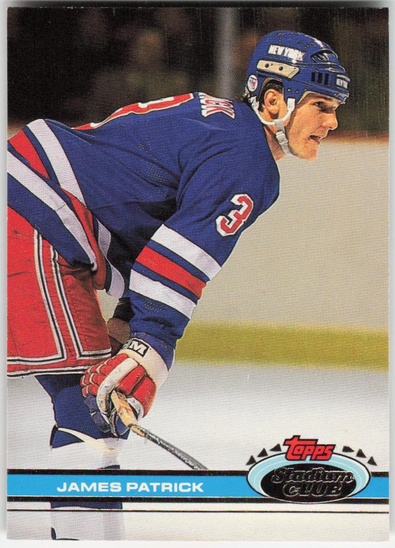 1991-92 Stadium Club #277 James Patrick