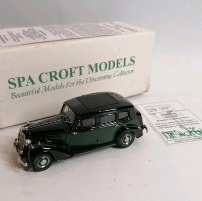 Spa Croft Models 1:43 Diecast Humber Pullman MK 1, grün und schwarz limitierte Auflage 