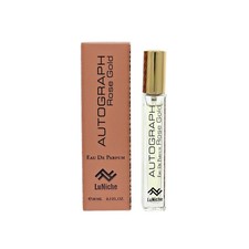 Autograph Rose Gold by Luniche Mini for Men 0.3 Oz Eau De Parfum Spray