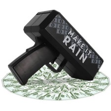 Make It Rain Money Maker: NPW Multicolor Money Gun Shooter Toy, 101 Pieces