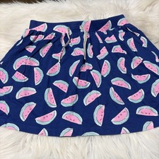 Oshkosh Girls Watermelon 14 Cotton Skort Elastic Waist