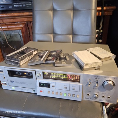 AKAI アカイ ステレオカセットデッキ STEREO 赤井 CASSETTE DECK