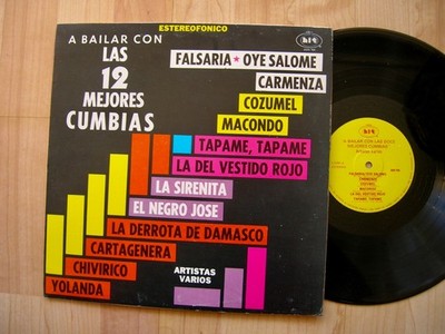 LAS 12 MEJORES CUMBIAS Hit DGH 764    orig 1978  latin   EX
