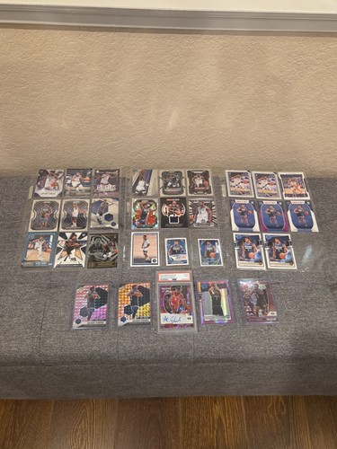 Anthony Edwards Rookie Card Collection Lot Of 32 Different Rc + Psa 9 Rc Auto !!