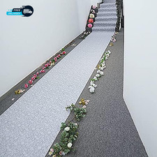 50 Feet White Lace Floral Aisle Runner Wedding Ceremony Engagement Reception