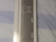 HP 720 Multi-Device Rechargeable Wireless Keyboard & Mouse Combo Black