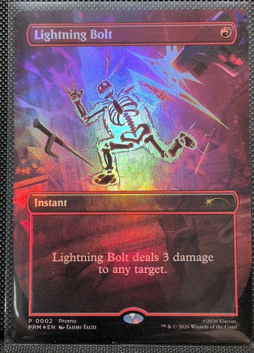 Lightning Bolt In Individual Magic: The Gathering Cards for sale