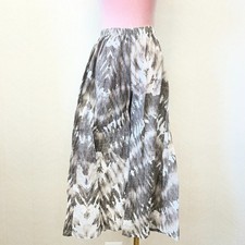 Bryn Walker Italian Fabric Tie Dye Eli Gauze Wide Leg Pull On Crop Pants Womens