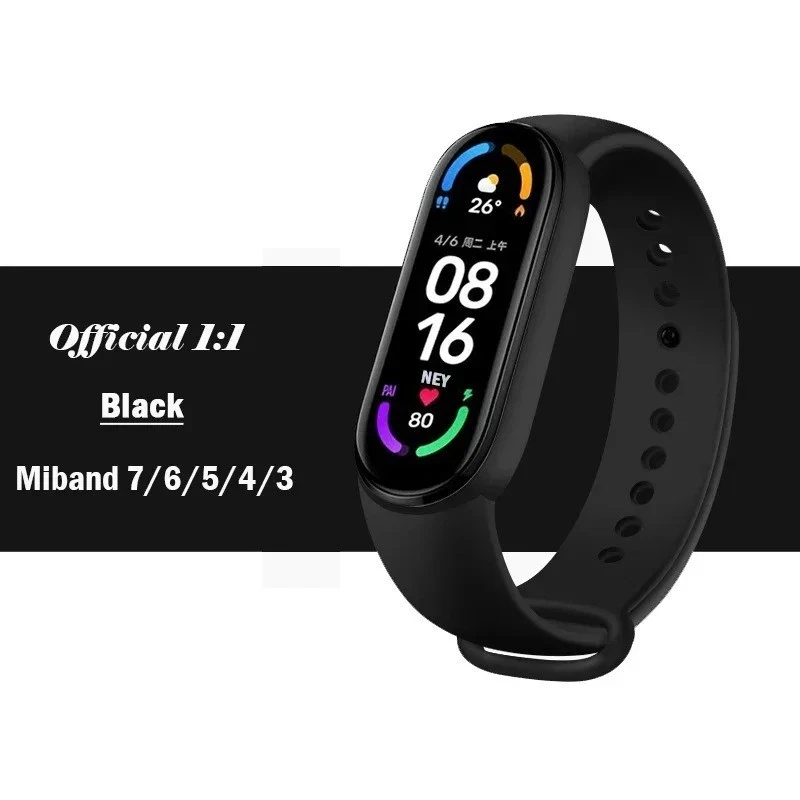 ACCESSORI CINTURINO IN silicone per smartwatch Xiaomi Band 8 Miband 8