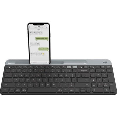 Logitech Core K585 Slim Multi-Device Wireless Keyboard in Graphite - 920-011479