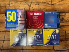 Lot of 74 3.5" 2HD Floppy Disks Sony BASF Imation High Density IBM Formatted