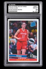 2024-25 Caitlin Clark Panini Instant Rated Rookie Retro Card #RRR-1 Graded 10
