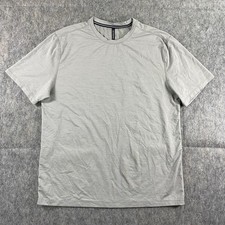 Ten Thousand T-Shirt Men's Small Gray Short Sleeve Interval Train Gym Run