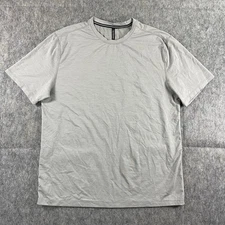 Ten Thousand T-Shirt Men's Small Gray Short Sleeve Interval Train Gym Run