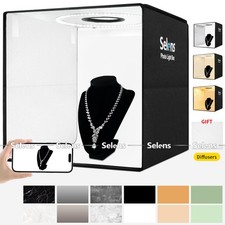16" Portable LED Photo Light Box Shooting Tent Studio Kit Photography 3200-6500k