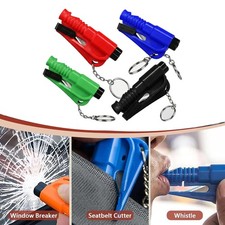 4 Pcsset Emergency Escape Auto Car Window Glass Tool Breaker Seat Belt Cutter