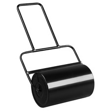 19x43" Lawn Roller Yard Roller 10 Gallon Sand/Water Filled Steel Sod Roller Push