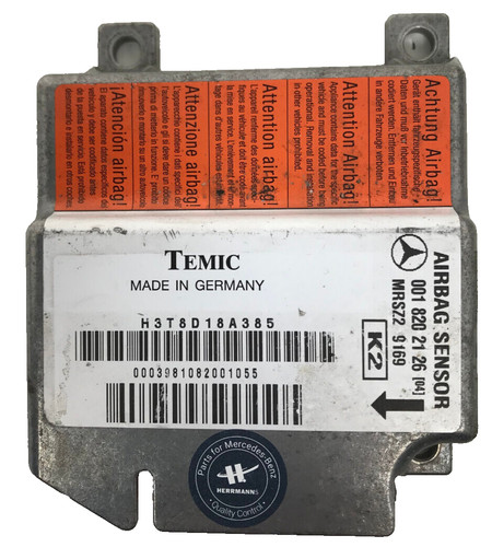 Mercedes-Benz Sensor Gurtstrammer Airbag Sidebag A0018202126 C-Klasse