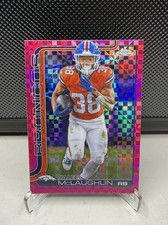 2025 Topps Chrome - Jaleel Mclaughlin #90 Pink X-Fractor Refractor