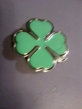4 LEAF CLOVER BELT BUCKLE LUCK OF THE IRISH BUCKLES