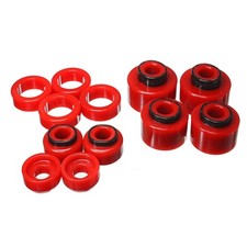 Energy Suspension Red Body Mounts For 99-07 F-250 F-350 Super Duty Set 4.4121r