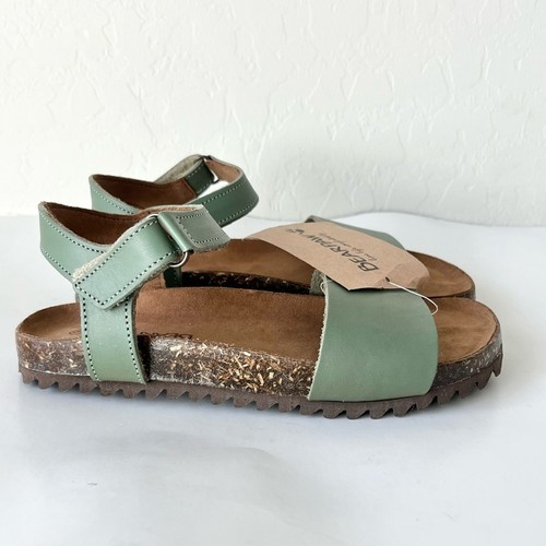 Bearpaw Alma Sandalias Punta Abierta Cuero 6 Nuevas Con Etiquetas - Imagen 4 de 8