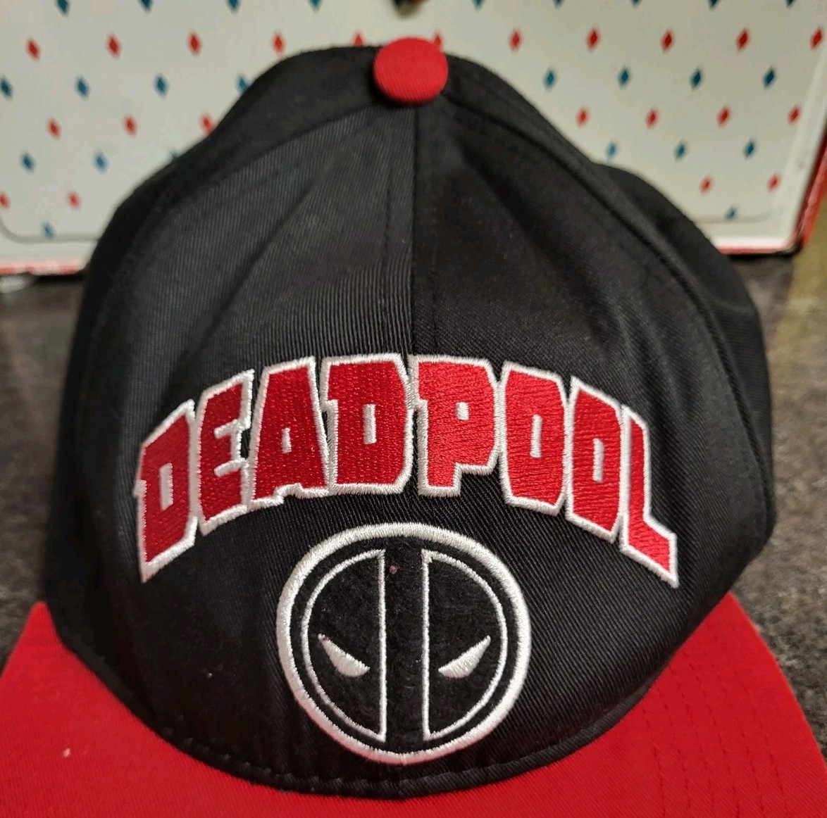 Deadpool Marvel Hat Cap Snapback Adjustable Nice … - image 2