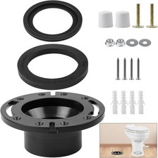 RV Toilet Seal and 3" Socket Floor Flange Kit Replacement Parts Kit 1 Repair Kit