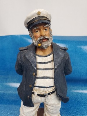 Cap Cod Nautical Sailor Captain Figurine
