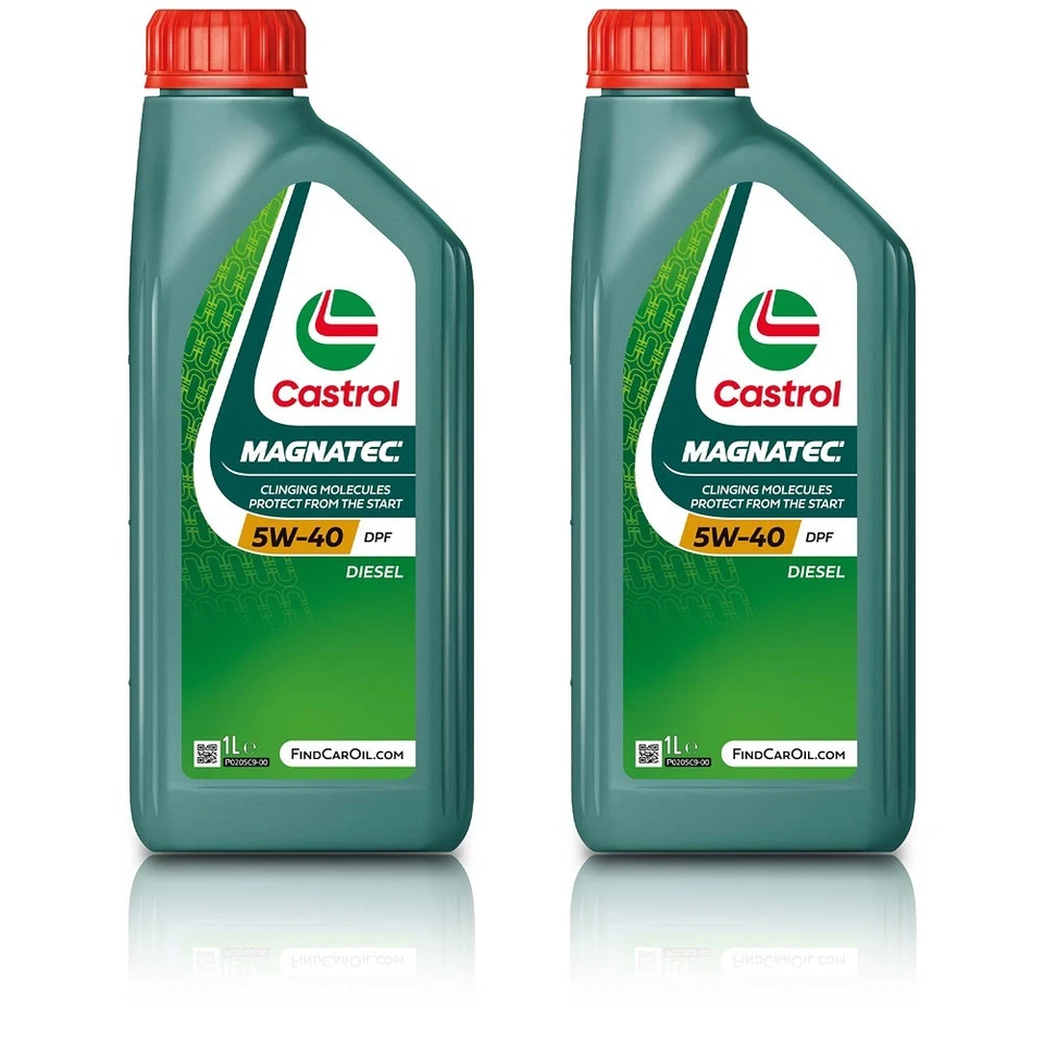 2x 1 L + 5 L = 7 LITER CASTROL MAGNATEC 5W-40 DPF MOTOR-ÖL MOTOREN-ÖL - Bild 4 von 4