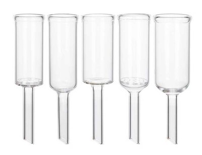 High Transparency Glass Adsorption Column Filter Tube 32 35×140mm Lab